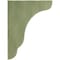 Ekena Millwork 1 3/4"W x 7 1/4"D x 9 1/2"H Plymouth Wood Vintage Decor Bracket, Restoration Green BKTWD02X07X10PLGR - alternate 2
